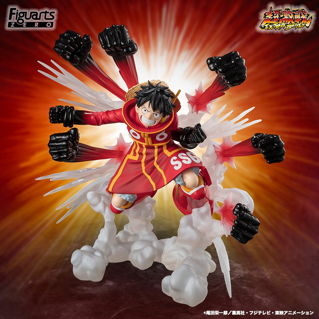 MONKEY FIGURE. D. LUFFY - GUM GUM HAWK GATLING - EXTRA BATTLE ONE PIECE FIGUARTS ZERO