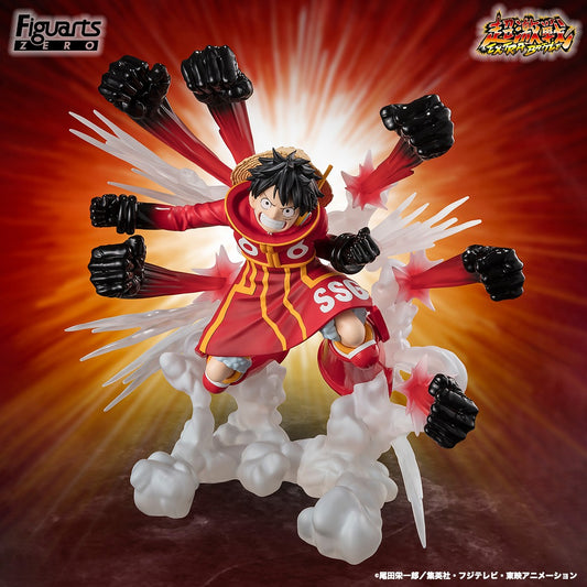 FIGURA MONKEY. D. LUFFY - GUM GUM HAWK GATLING - EXTRA BATTLE ONE PIECE FIGUARTS ZERO
