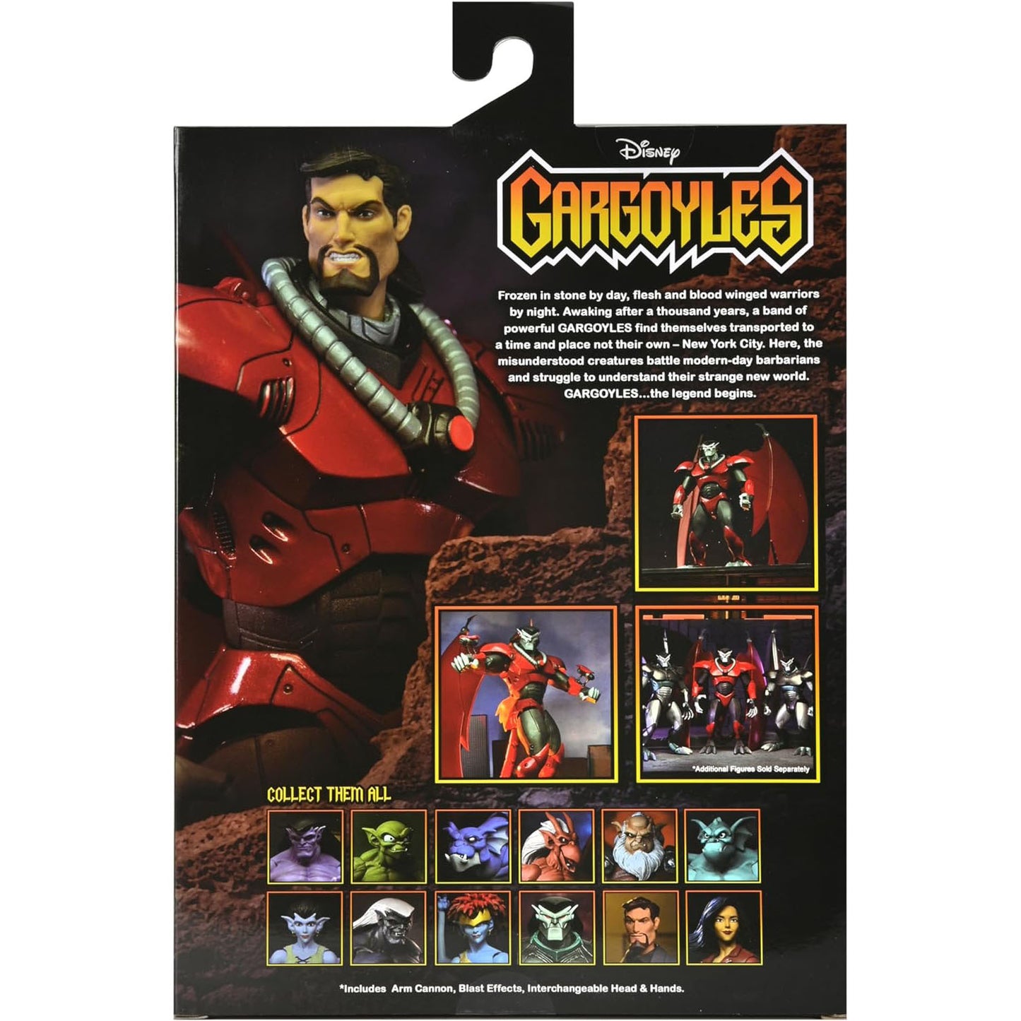 NECA GARGOYLES ULTIMATE ARMORED XANATOS ACTION FIGURE DISNEY