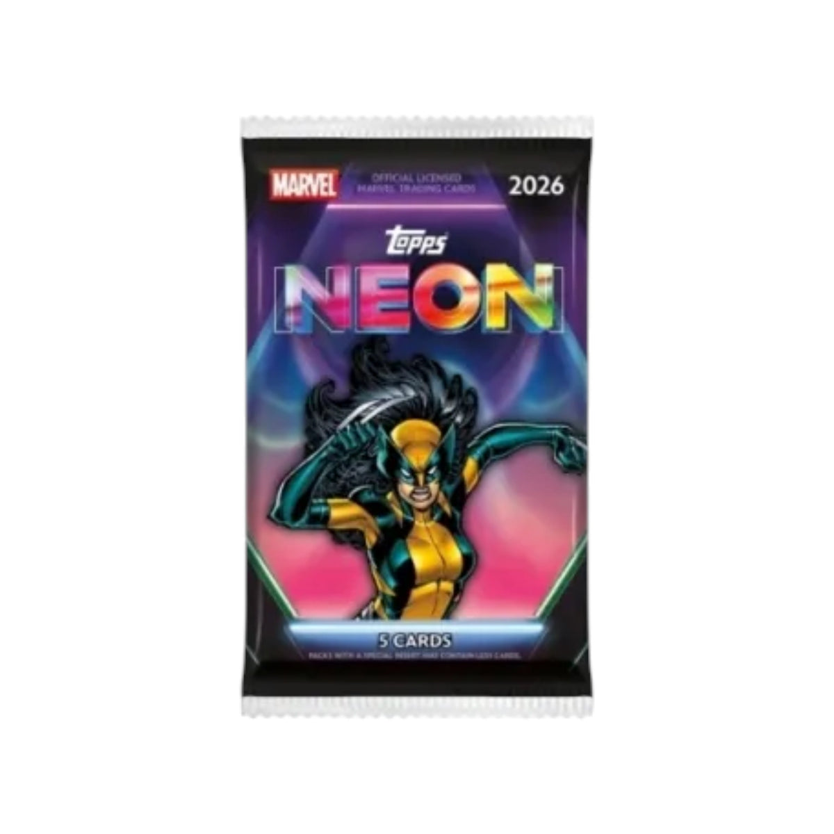 MARVEL COMICS NEON VALUE BOX 2026 TOPPS CHROME
