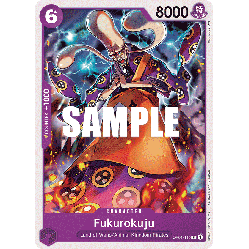ONE PIECE CARD GAME OP01-110 C FUKUROKUJU "ENGLISH DAWN ROMANCE"