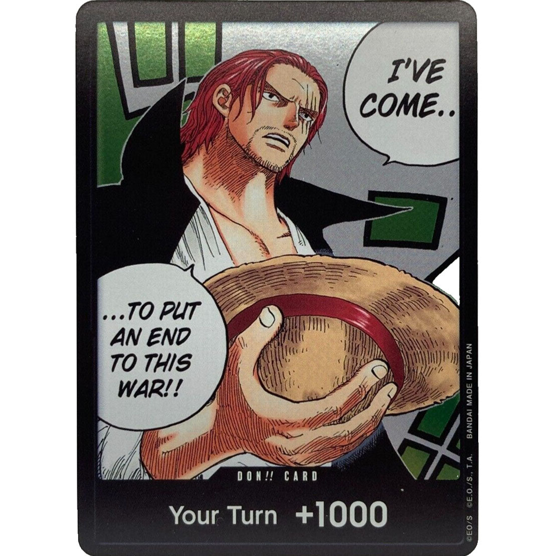 ONE PIECE CARD GAME OP02 DON!! "PARAMOUNT WAR ENGLISH"