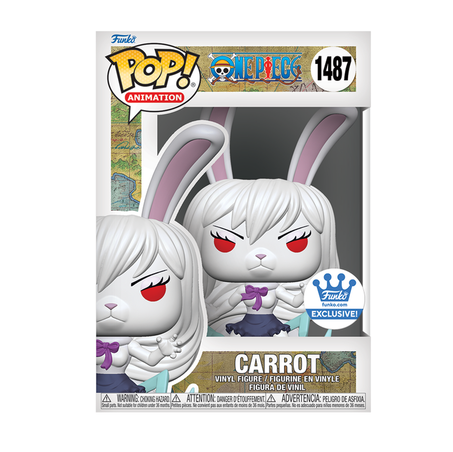 FUNKO POP ONE PIECE CARROT FUNKOSHOP EXCLUSIVE #1487