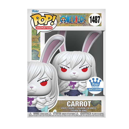FUNKO POP ONE PIECE CARROT FUNKOSHOP EXCLUSIVE #1487