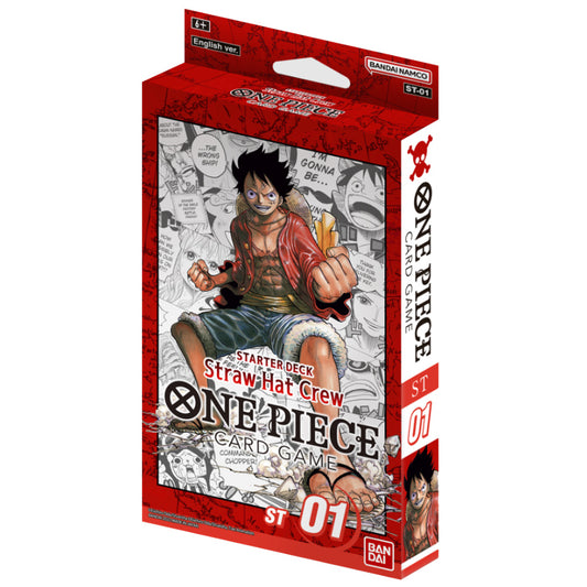 ONE PIECE STARTER DECK ST-01 "STRAW HAT CREW" (INGLÉS)