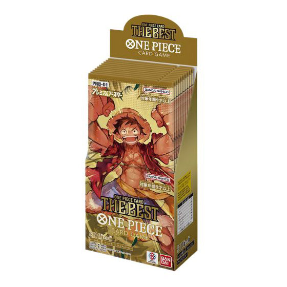 Bandai One Piece Card Game: Premium Booster THE BEST (Japanese Pack – 10 Cards)