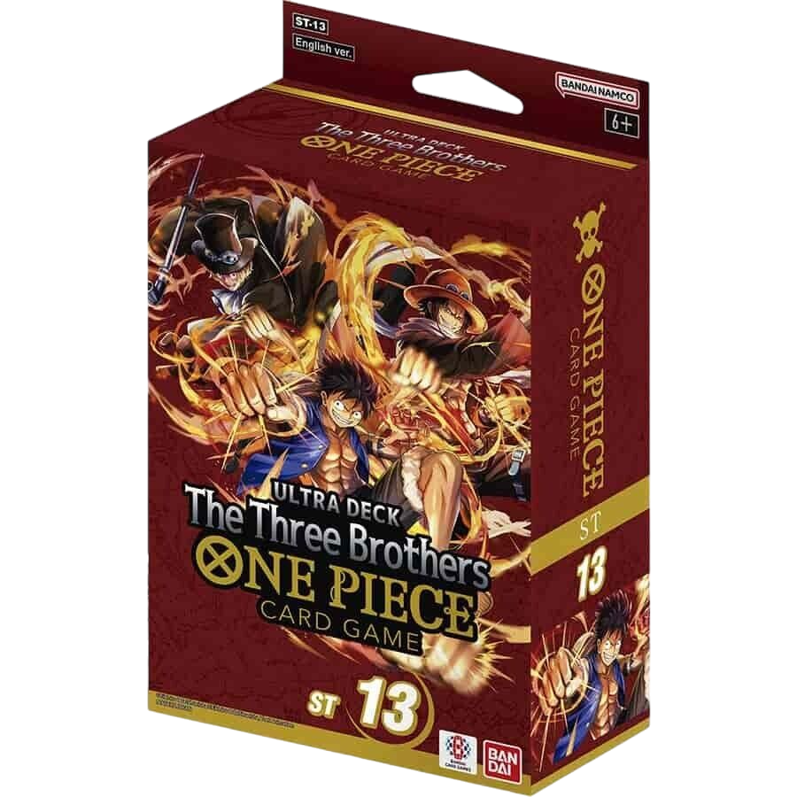 ONE PIECE STARTER DECK ST-13 "THR THREE BROTHERS" (INGLÉS) ST13
