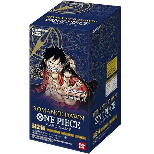 ONE PIECE OP01 "ROMANCE DAWN" CAJA JAPONÉS