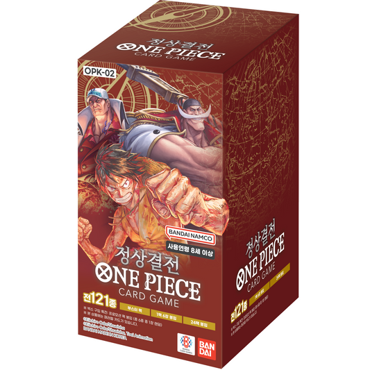 ONE PIECE OPK02 "PARAMOUNT WAR" CAJA COREANO (OPK-02 KR)