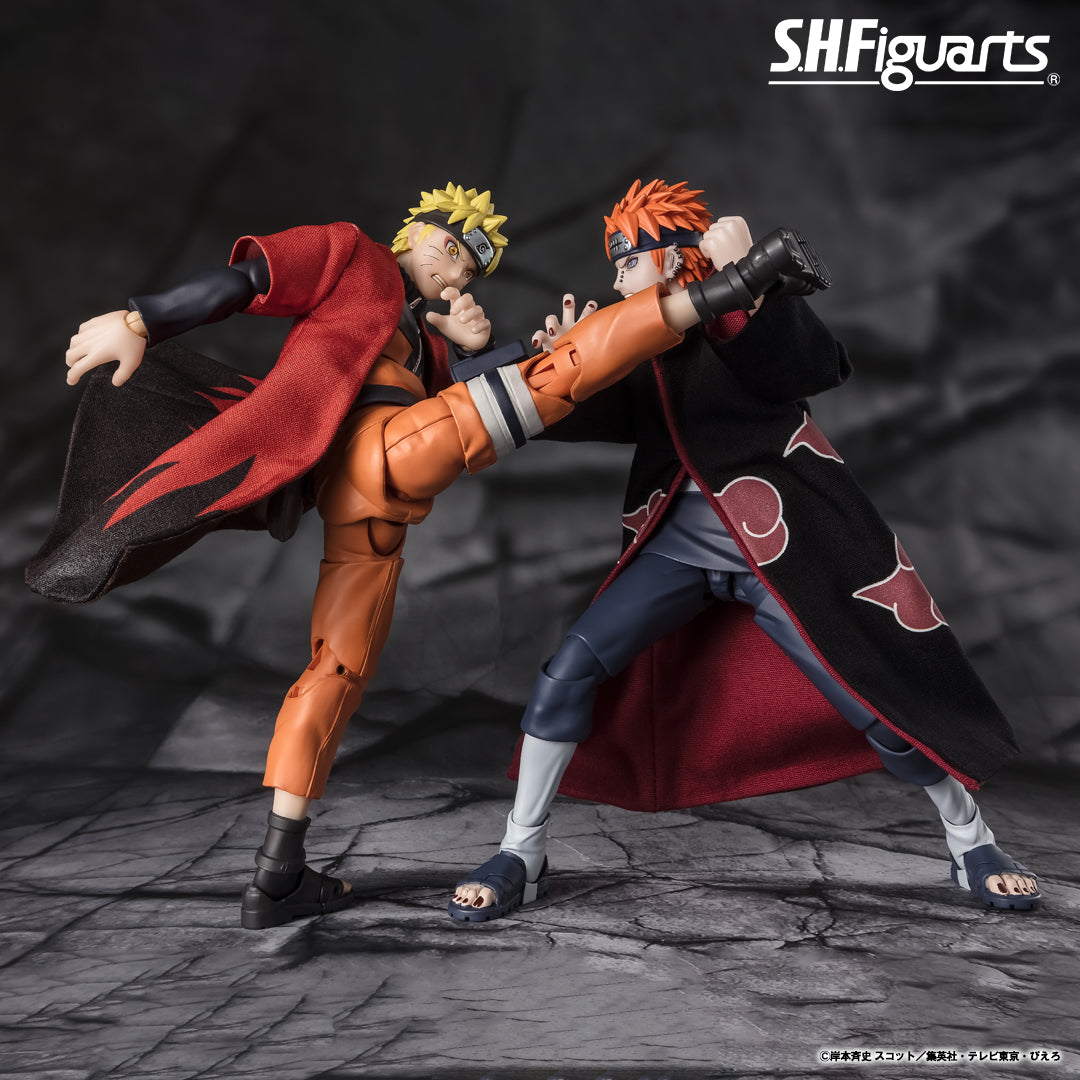 FIGURA PAIN TENDO SIX PATH RINNEGAN NARUTO SHIPPUDEN SH FIGUARTS PREMIUM BANDAI 15.5 CM