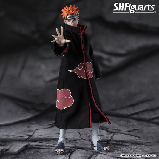 FIGURA PAIN TENDO SIX PATH RINNEGAN NARUTO SHIPPUDEN SH FIGUARTS PREMIUM BANDAI 15.5 CM