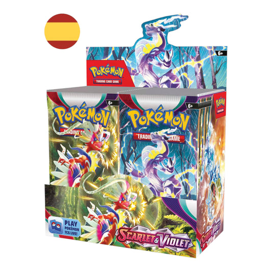 CAJA POKEMON SV1 ESCARLETA Y PÚRPURA 36 SOBRES (ESPAÑOL)