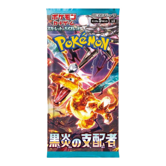 CAJA POKEMON SV3 RULER BLACK FLAME JAPONÉS