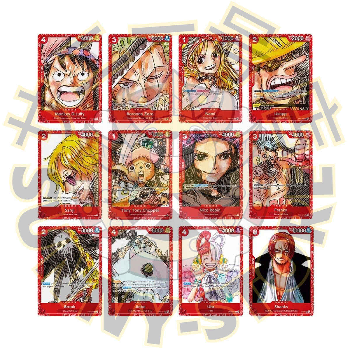 ONE PIECE PREMIUM CARD COLLECTION FILM RED EDITION (ENGLISH)