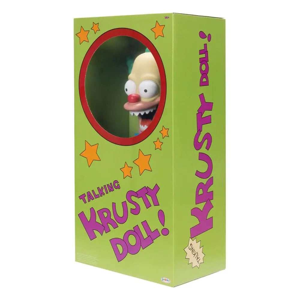 EVIL KRUSTY THE CLOWN TALKING DOLL - THE SIMPSONS TREEHOUSE OF HORROR - JAKKS PACIFIC (44CM)