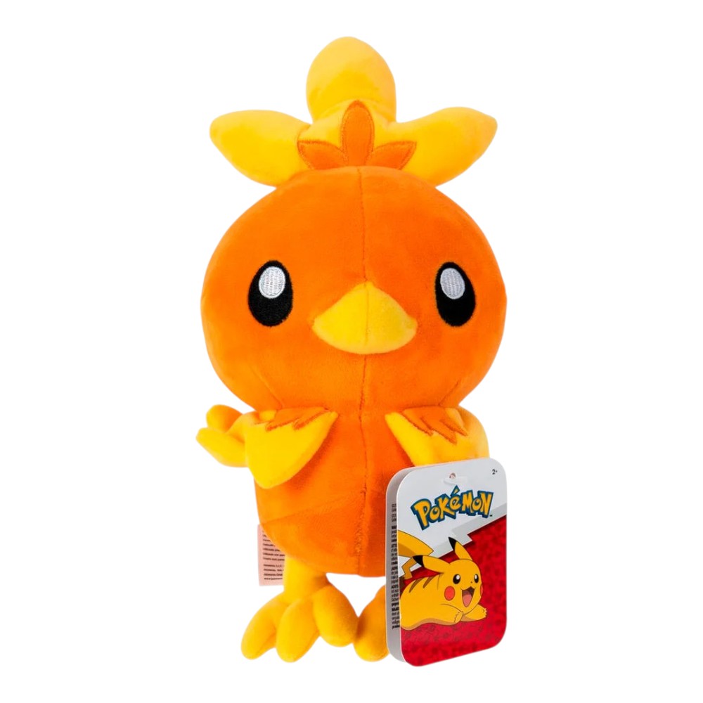 PELUCHE TORCHIC POKEMON OFICIAL JAZWARES 20 CM