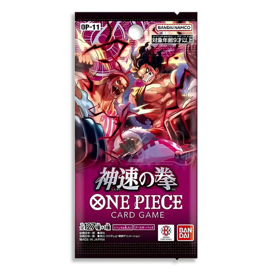 ONE PIECE OP11 - FIST OF DIVINE SPEED CAJA JAPONÉS JP