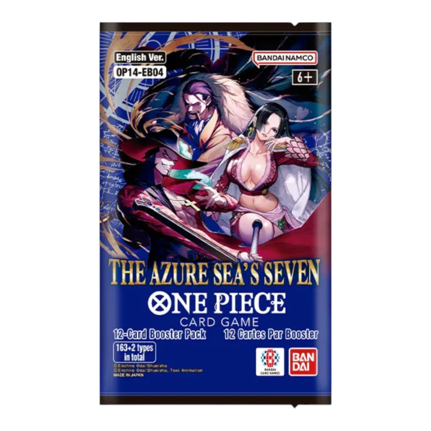 BOOSTER ONE PIECE OP14 - SEVEN WARLORDS OF THE SEA (INGLÉS)