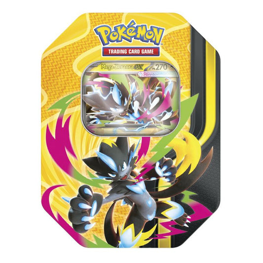 LATA MEGA FORCES TIN POKEMON TCG (ESPAÑOL)