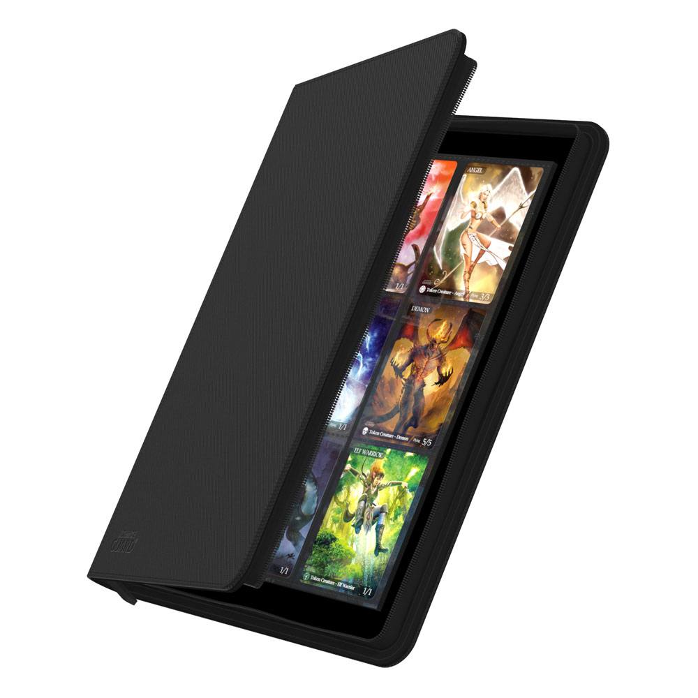Album cartas TCG Ultimate Guard Zipfolio 360 - 18-Pocket XenoSkin Negro
