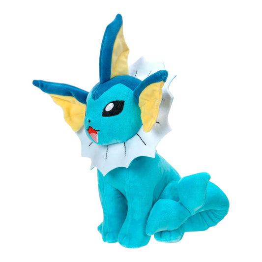 PELUCHE VAPOREON POKEMON OFICIAL JAZWARES 20 CM