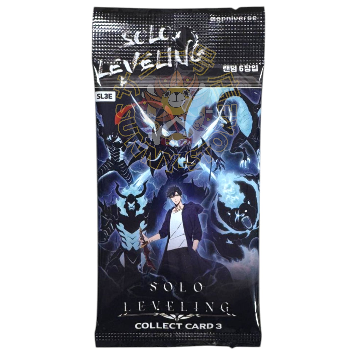 BOOSTER SOLO LEVELING VOL 3 COLLECT CARD MAPNIVERSE SL3E - SOBRE COREANO