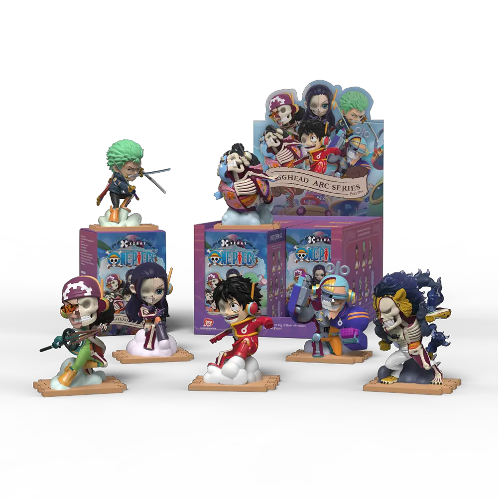 MIGHTY JAXX X ONE PIECE FREENY'S HIDDEN DISSECTIBLES EGGHEAD ARC SERIES PART 1
