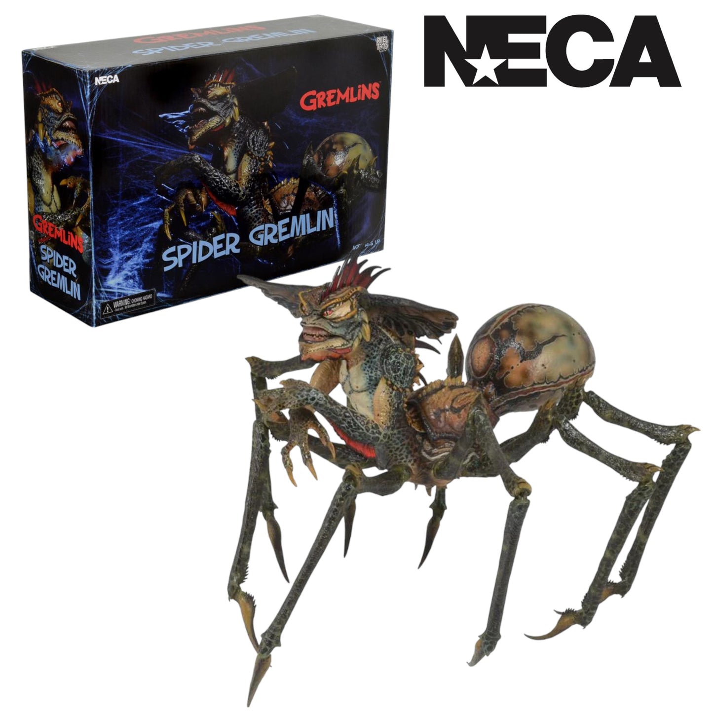 NECA - GREMLINS 2 SPIDER GREMLIN DELUXE ACTION FIGURE