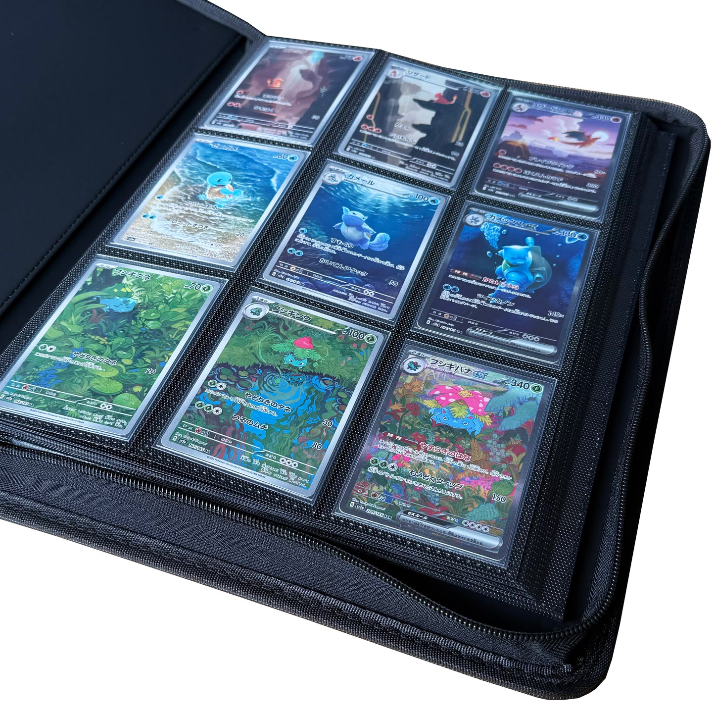 ÁLBUM 360 CARTAS TCG - VERDE