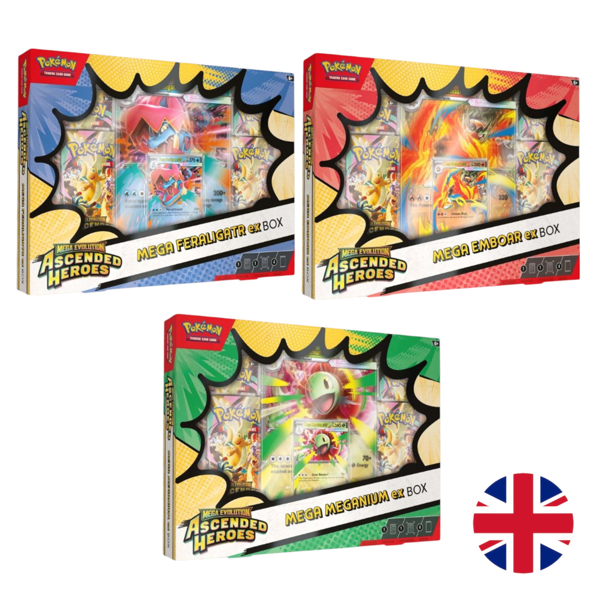 Mega Ascended Heroes EX Box (EN)