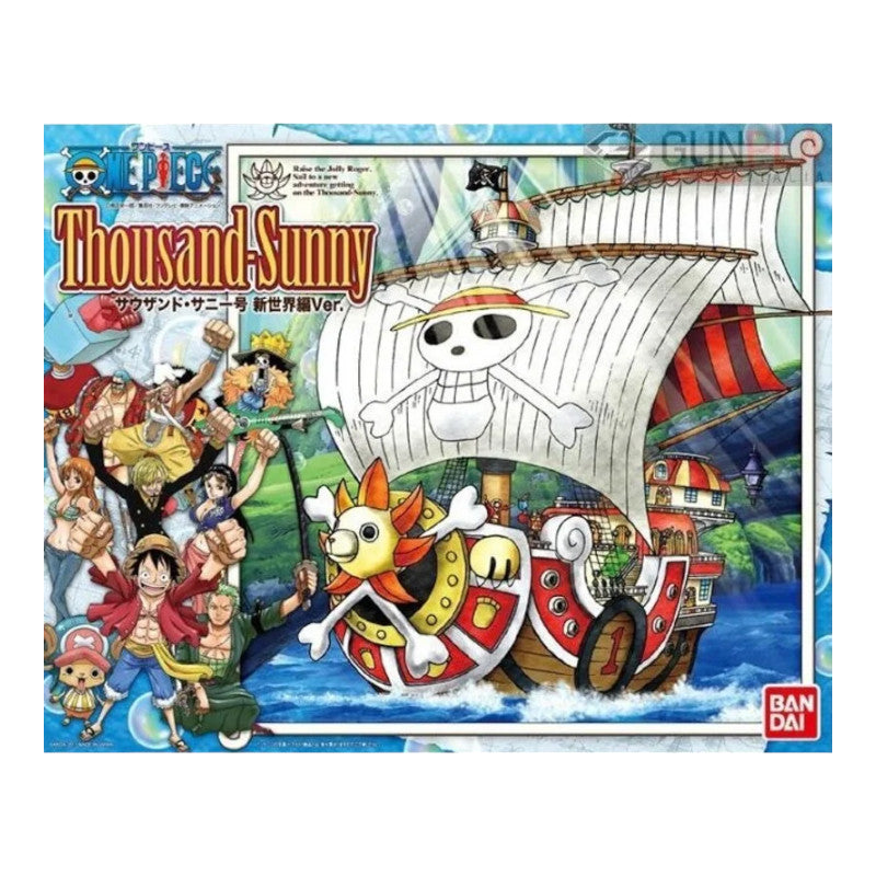ONE PIECE THOUSAND SUNNY NEW WORLD RE-RUN MODEL KIT