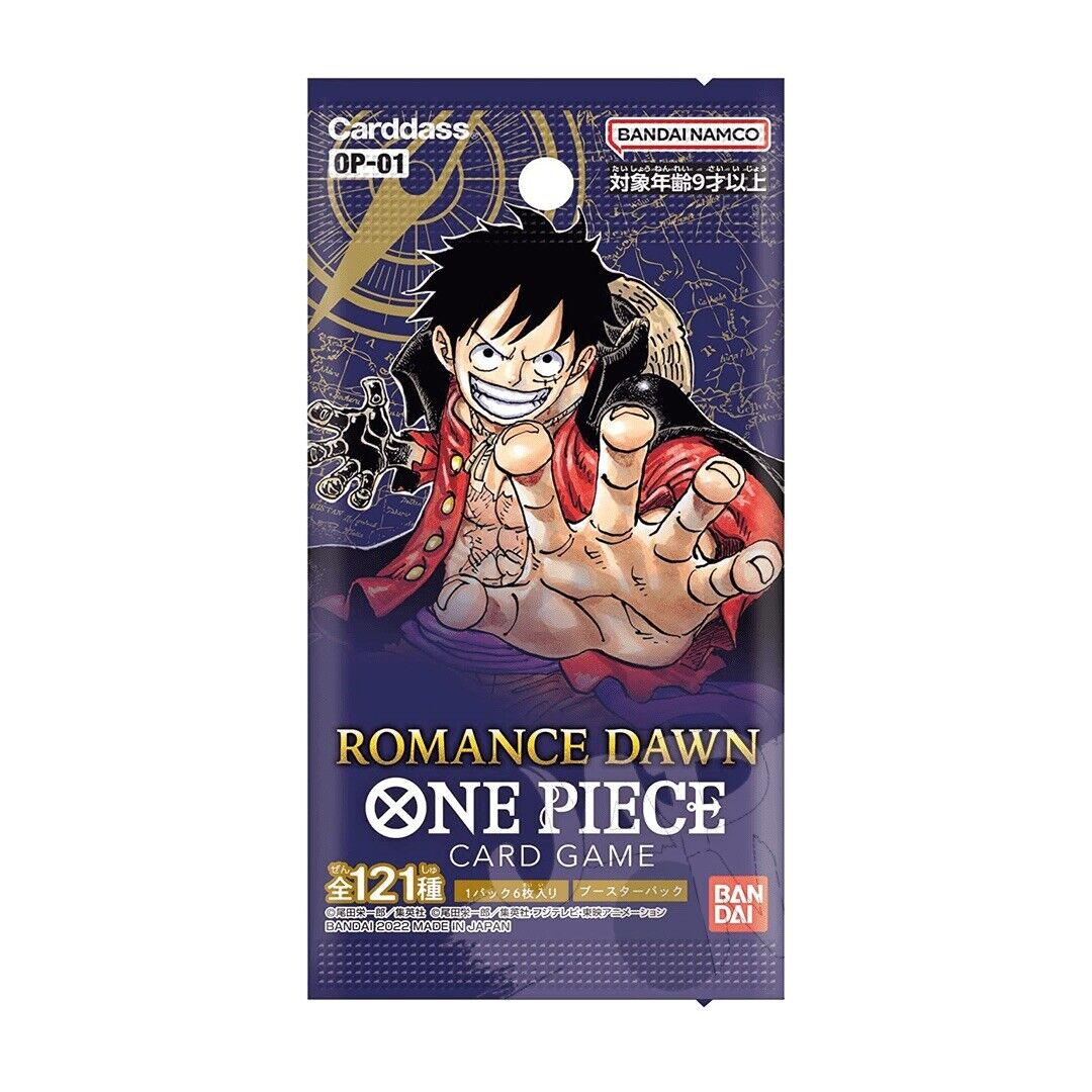 ONE PIECE OP01 "ROMANCE DAWN" CAJA INGLÉS