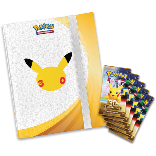 BINDER COLLECTION POKEMON 30TH CELEBRATIONS (INGLÉS)