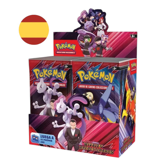 CAJA POKEMON SV10 DESTINED RIVALS - RIVALES PREDESTINADOS (36 SOBRES)