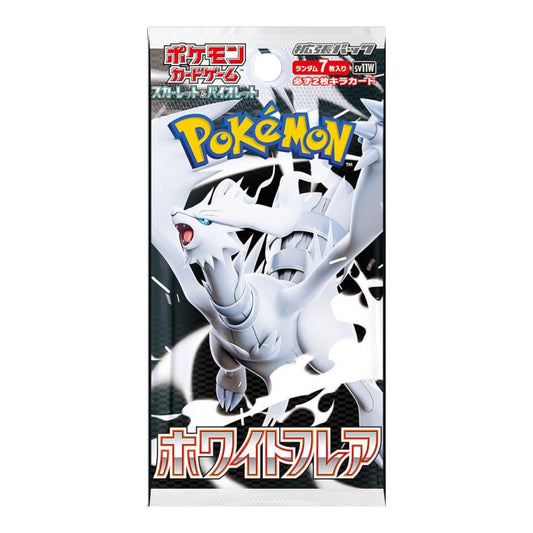 BOOSTER POKEMON WHITE FLARE SV11W RESHIRAM - SOBRE JAPONÉS