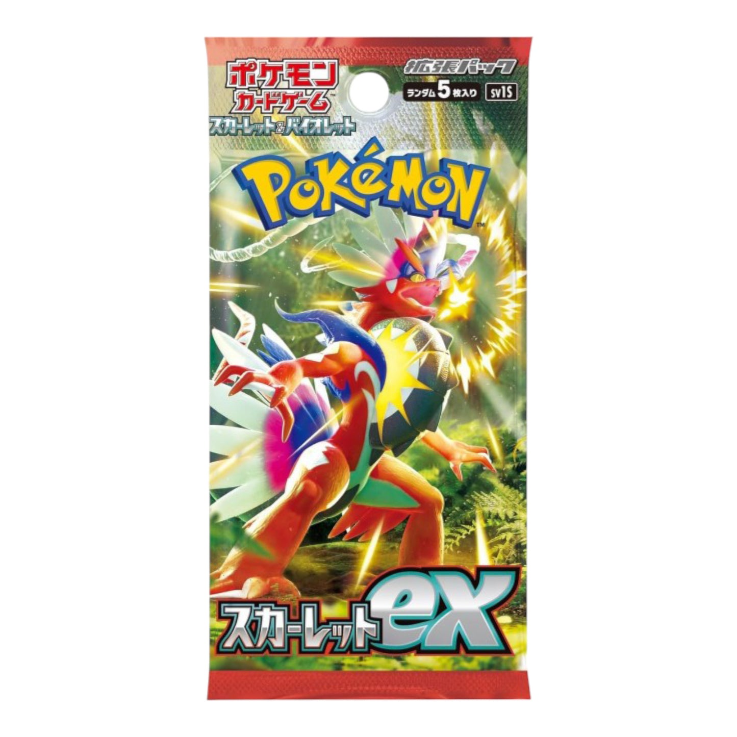 BOOSTER POKEMON SV1S SCARLET EX - SOBRE COREANO