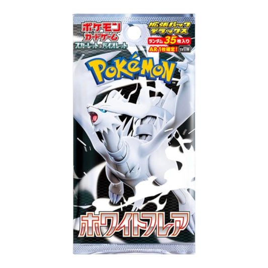 DELUXE BOOSTER POKEMON WHITE FLARE SV11W RESHIRAM - SOBRE JUMBO JAPONÉS