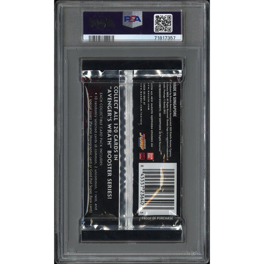 BOOSTER NARUTO SHIPPUDEN CCG "AVENGER'S WRATH" SASUKE PSA 10