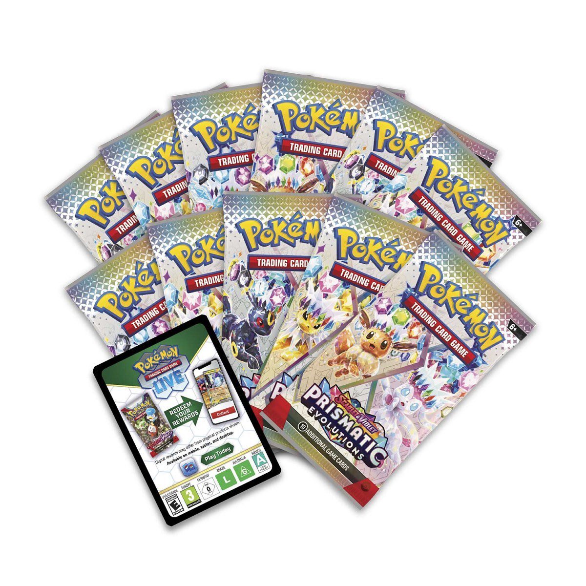 ETB POKEMON TCG ELITE TRAINER BOX PRISMATICS EVOLUTIONS SV8.5 (ENGLISH)