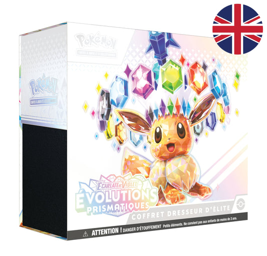 ETB POKEMON TCG ELITE TRAINER BOX PRISMATICS EVOLUTIONS SV8.5 (INGLÉS)