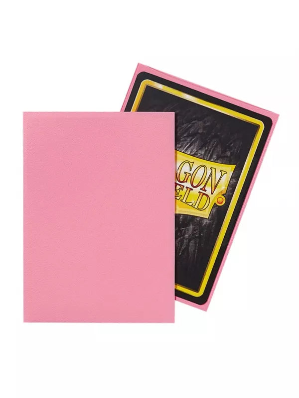 DRAGON SHIELD STANDARD MATTE PINK (100 fundas)
