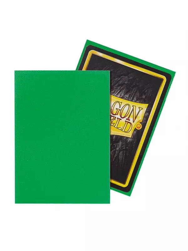 DRAGON SHIELD STANDARD MATTE APPLE GREEN (100 fundas)
