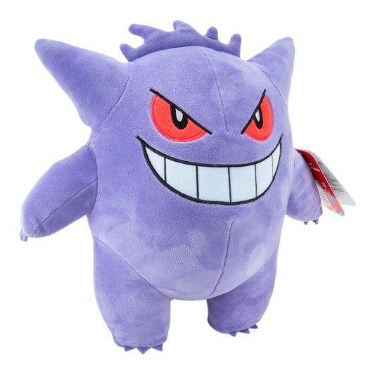 PELUCHE GENGAR POKEMON OFICIAL JAZWARES 24 CM