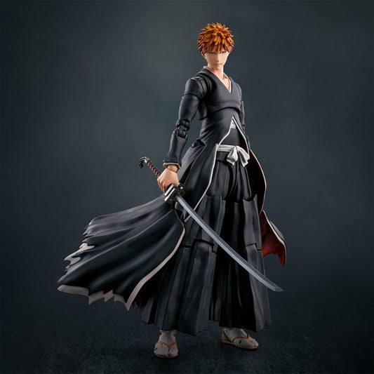 FIGURA ICHIGO KUROSAKI GETSUGATENSHO BLEACH TAMASHII NATIONS - BANDAI SH FIGUARTS