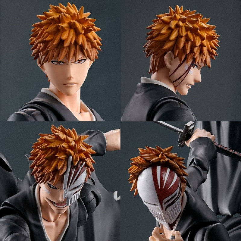 FIGURA ICHIGO KUROSAKI GETSUGATENSHO BLEACH TAMASHII NATIONS - BANDAI SH FIGUARTS