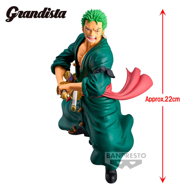 ONE PIECE FIGURE RORONOA ZORO GRANDISTA BANPRESTO