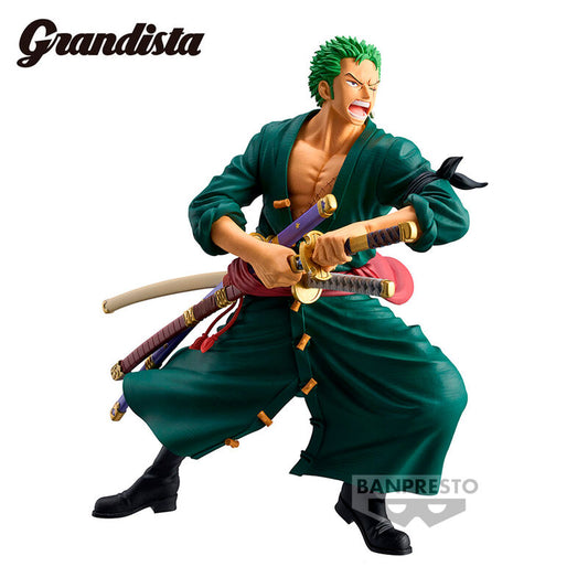FIGURA ONE PIECE RORONOA ZORO GRANDISTA BANPRESTO