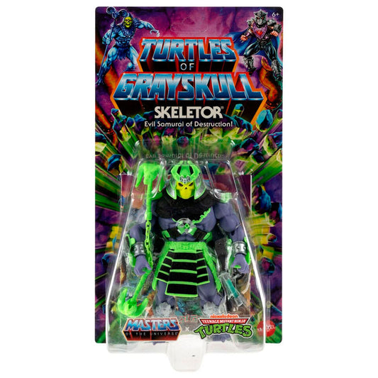 FIGURE SKELETOR TURTLES OF GRAYSKULL MASTERS OF THE UNIVERSE ORIGINS WAVE 3