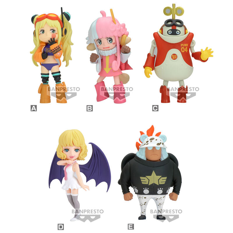SET WORLD COLLECTABLE FIGURE WCF EGGHEAD 5 ONE PIECE 5 FIGURAS