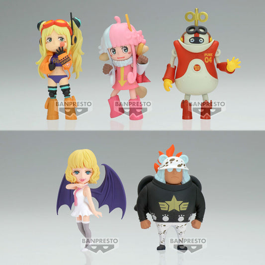 SET WORLD COLLECTABLE FIGURE WCF EGGHEAD 5 ONE PIECE 5 FIGURAS